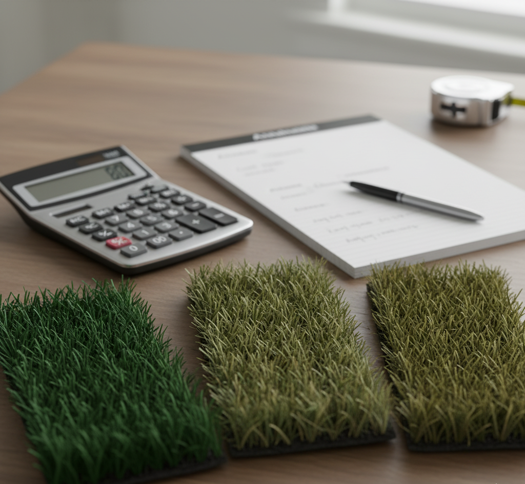 Get a free, itemized artificial grass cost quote in Anaheim today